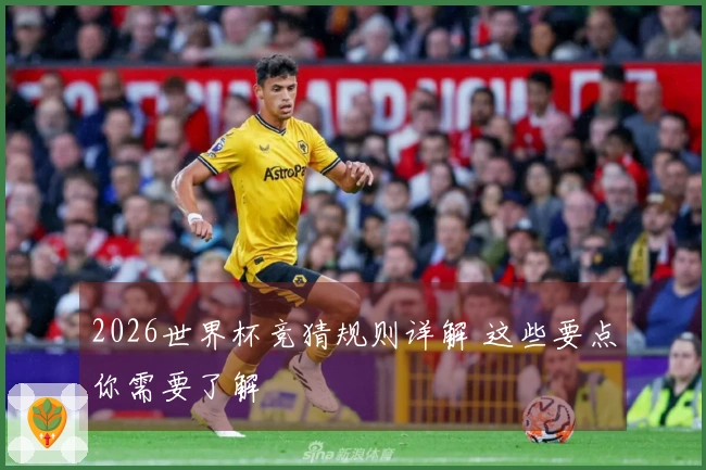 2026世界杯竞猜规则详解 这些要点你需要了解