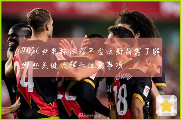 2026世界杯体彩平台注册前需了解哪些关键流程和注意事项
