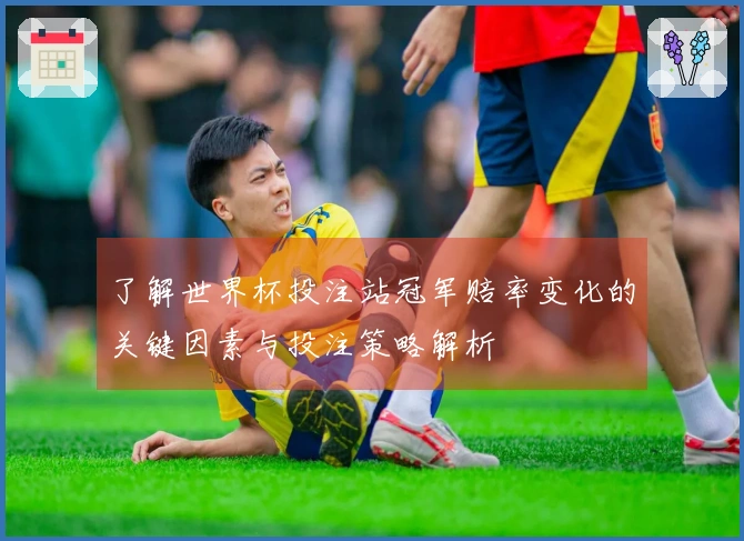 了解世界杯投注站冠军赔率变化的关键因素与投注策略解析
